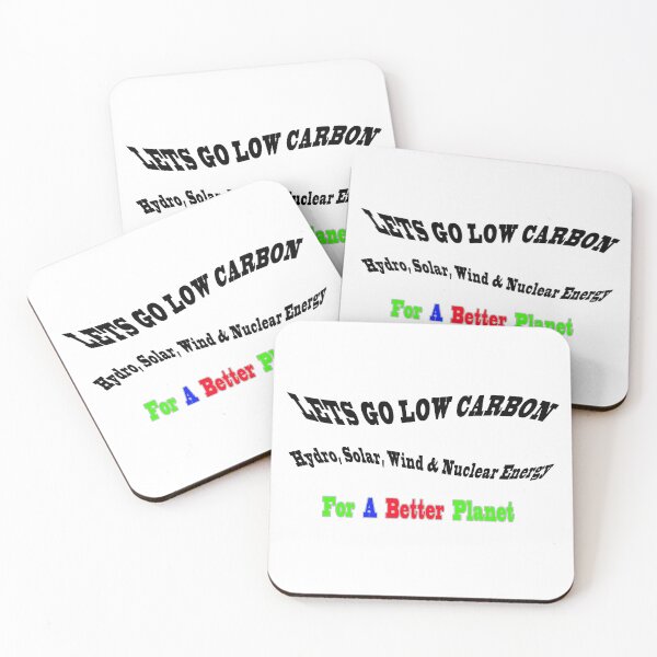 Item preview, Lets Go Low Carbon For a Better Planet designed and sold by 4ABetterPlanet.