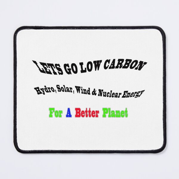 Item preview, Lets Go Low Carbon For a Better Planet designed and sold by 4ABetterPlanet.