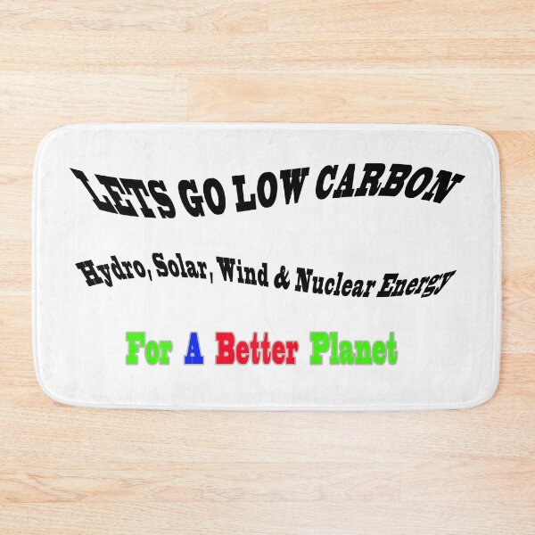 Item preview, Lets Go Low Carbon For a Better Planet designed and sold by 4ABetterPlanet.
