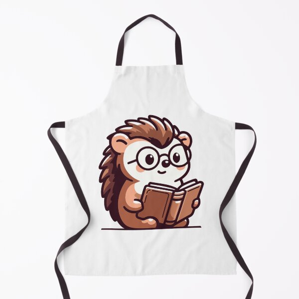 Item preview, Bookworm Hedgehog - Adorable Hedgehog Reading a Book designed and sold by Akioos.