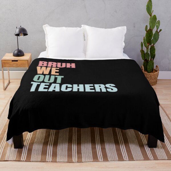 Item preview, Bruh We Out Teachers , Retro Comfort Bruh We Out Teachers , Teacher , Last Day Of School Sh, Summer Break For Teachers, Teacher Appreciation Tee designed and sold by Creativedsigna.