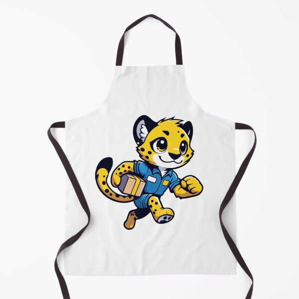 Item preview, Delivery Dash Cheetah - Fast Courier Cheetah Character designed and sold by Akioos.