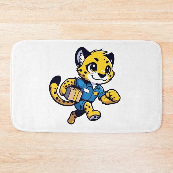 Item preview, Delivery Dash Cheetah - Fast Courier Cheetah Character designed and sold by Akioos.