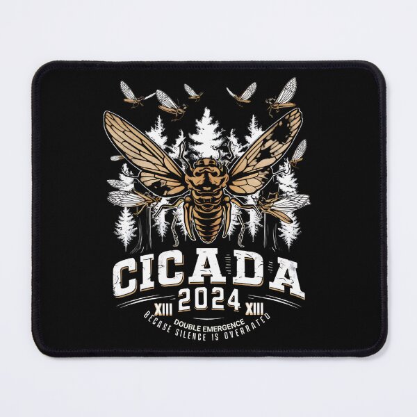 Item preview, VINTAGE RETRO CICADA BECAUSE SILENCE IS OVERRATED 2024 3 designed and sold by justyna-s28.
