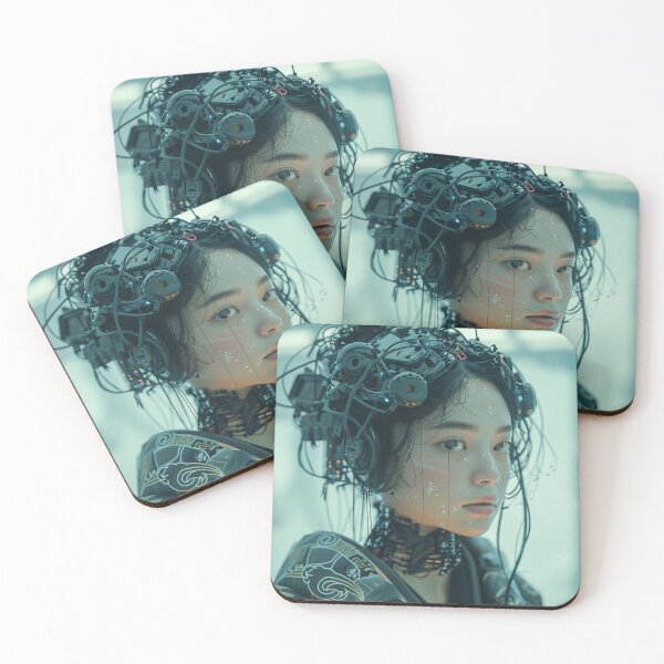Item preview, Futuristic Interface Portrait designed and sold by palmyst.