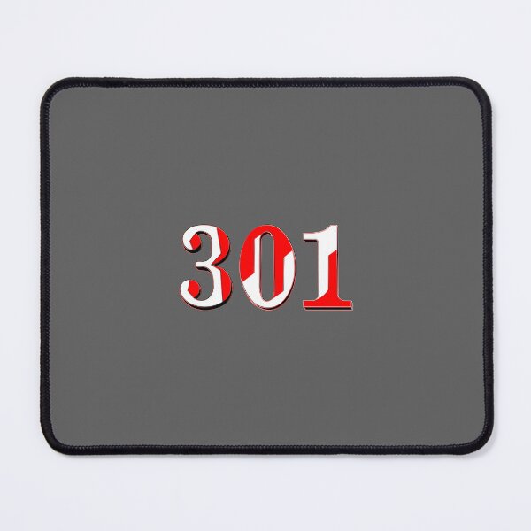 Item preview, number three hundred and one digit 301 order sequence team member age designed and sold by 4rpixs.