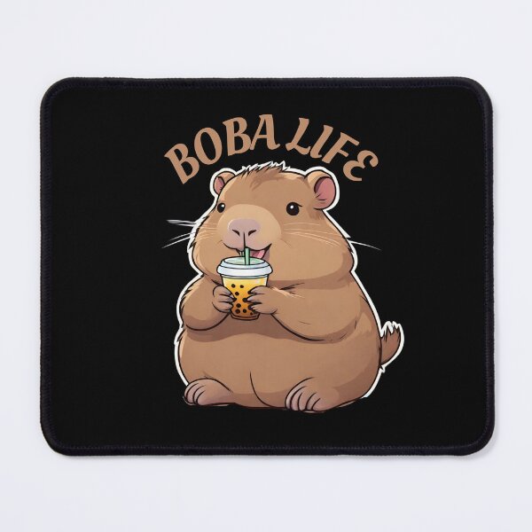 Item preview,  Cute Bubble Tea Lover capabara designed and sold by Artistusha.