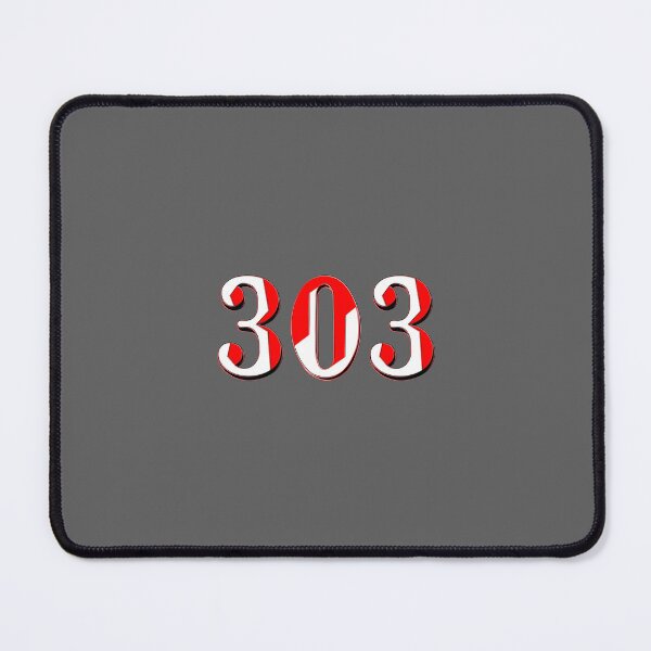 Item preview, number three hundred and three digit 303 order sequence team member age designed and sold by 4rpixs.