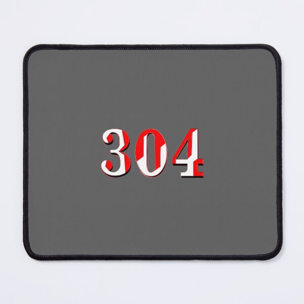 Item preview, number three hundred and four digit 304 order sequence team member age designed and sold by 4rpixs.