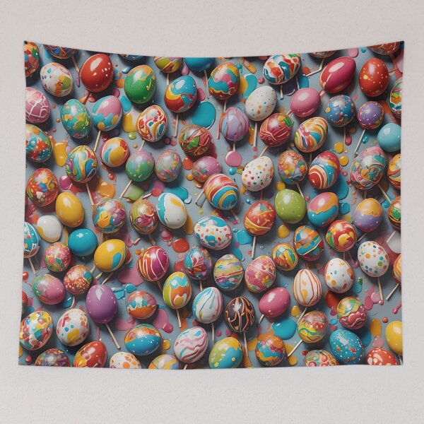 Item preview, Eggstravaganza: Burst of Colorful Eggs designed and sold by REALDesign-Shop.