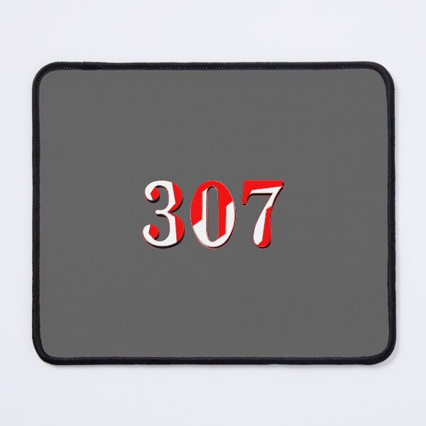 Item preview, number three hundred and seven digit 307 order sequence team member age designed and sold by 4rpixs.