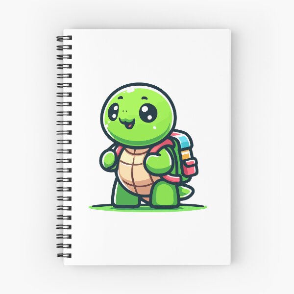 Item preview, Backpack Buddy Turtle - Cheerful Turtle Ready for Adventure designed and sold by Akioos.