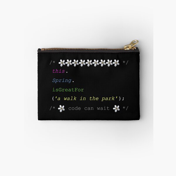 Item preview, This spring is great for a walk in the park funny programming work life balance designed and sold by mariya-ivanova.