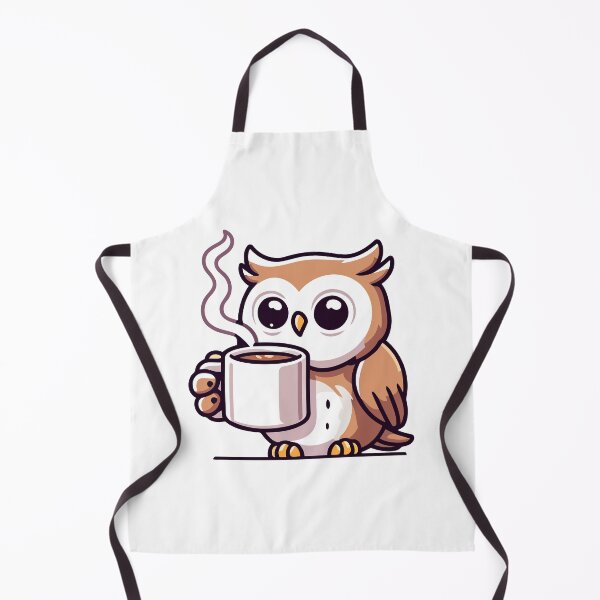 Item preview, Cozy Coffee Owl - Cute Owl Enjoying a Warm Mug designed and sold by Akioos.