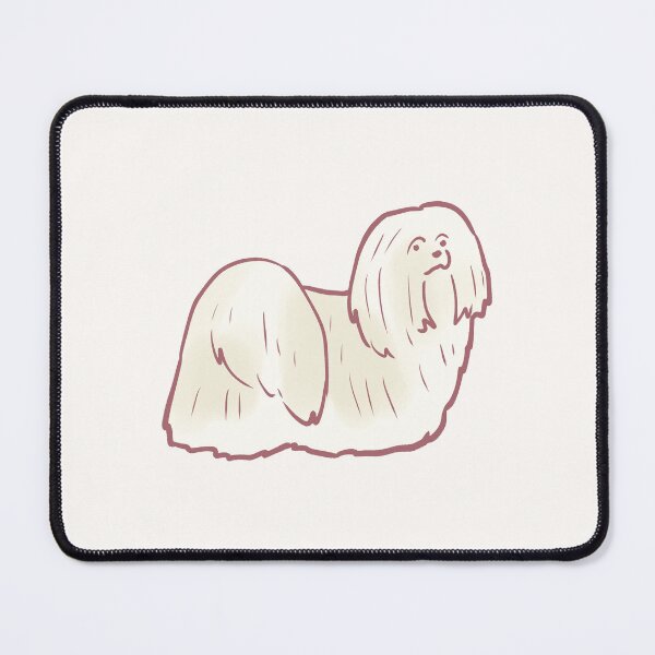 Item preview, Lhasa Apso dog art designed and sold by Mayarart.
