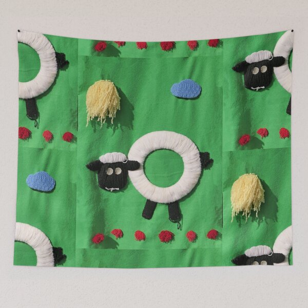 Item preview, vr 3677 / finition 2023  18 " un Ami Éternel - an Eternal Friend " - Art de la Laine - Wool Art - Okaio Créations Olavia-Olao designed and sold by o.okaïo.