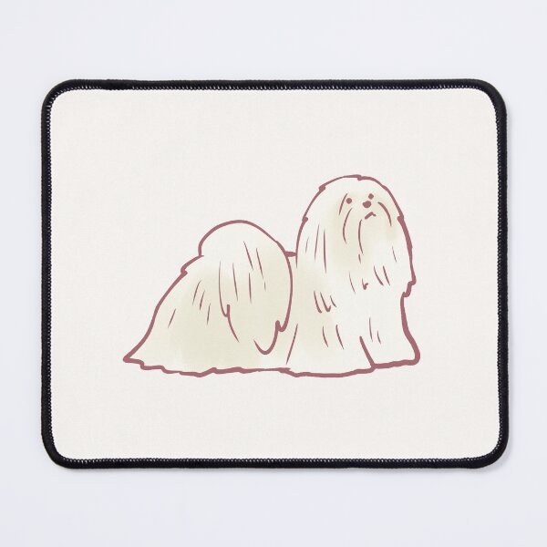 Item preview, Cute Lhasa Apso dog art designed and sold by Mayarart.