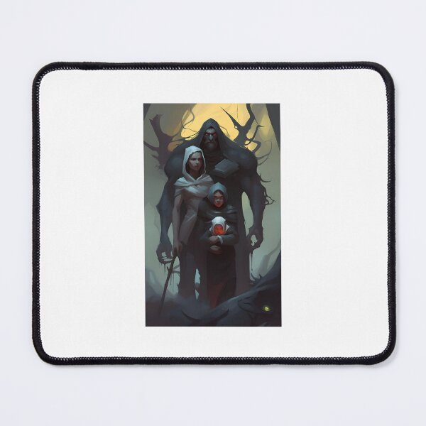 Item preview, Dark fantasy family portrait designed and sold by K1ndo.