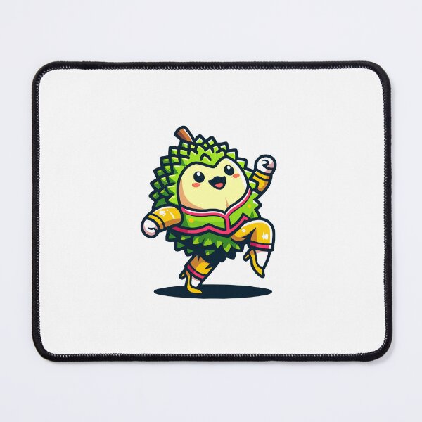 Item preview, Dancing Durian Delight - Energetic Durian Fruit Character designed and sold by Akioos.