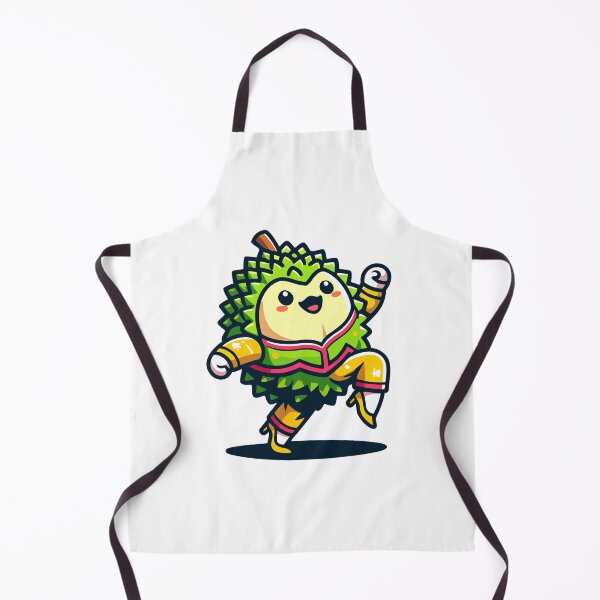 Item preview, Dancing Durian Delight - Energetic Durian Fruit Character designed and sold by Akioos.