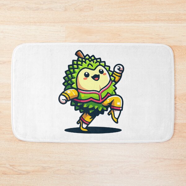 Item preview, Dancing Durian Delight - Energetic Durian Fruit Character designed and sold by Akioos.