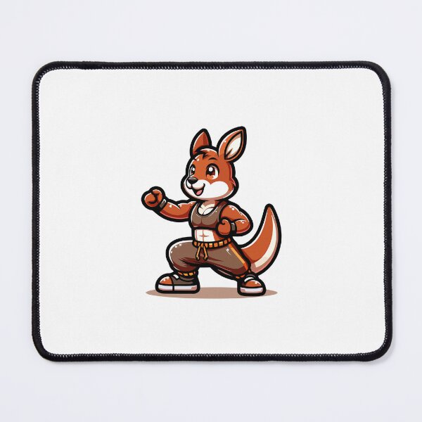 Item preview, Martial Arts Master Kangaroo - Dynamic Kangaroo Fighter designed and sold by Akioos.