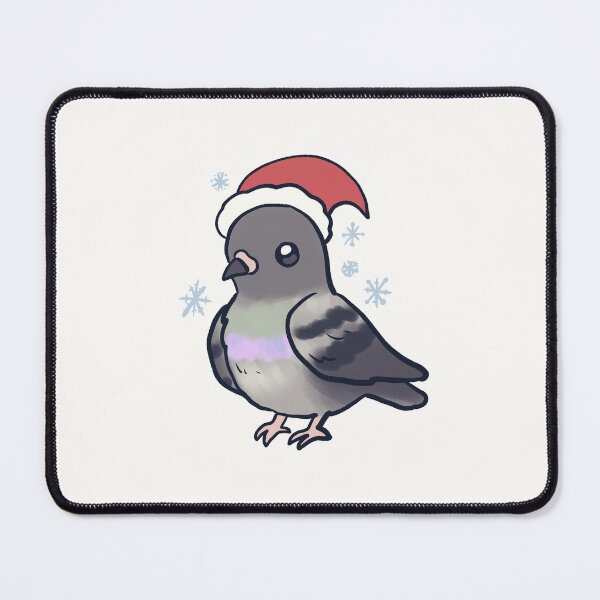 Item preview, Santa hat Pigeon  designed and sold by Mayarart.