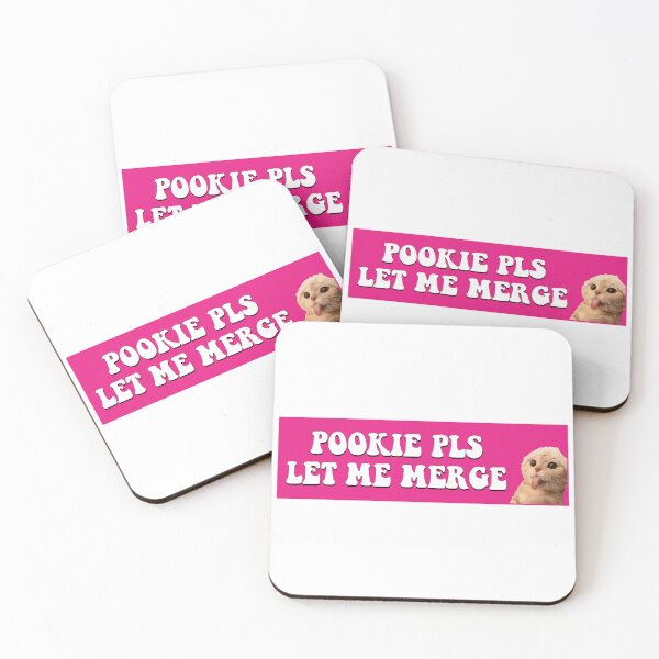 Item preview, Pookie Pls Let Me Merge Funny Meme Bumper designed and sold by fanky-bumper.