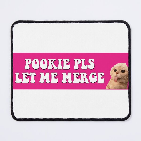 Item preview, Pookie Pls Let Me Merge Funny Meme Bumper designed and sold by fanky-bumper.