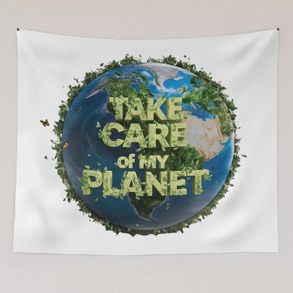 Item preview, Take care of my planet AI generated designed and sold by JonathanP514.