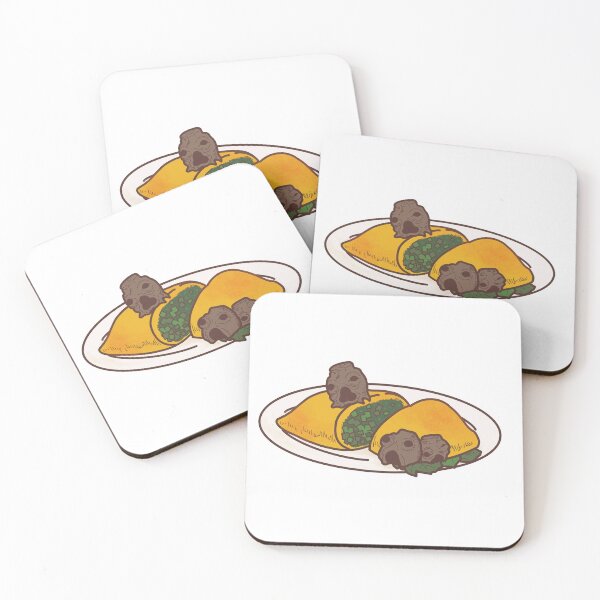 Item preview, Dungeon Meshi Food Mandrake Cockatrice Omelette designed and sold by AnnaYenardi.