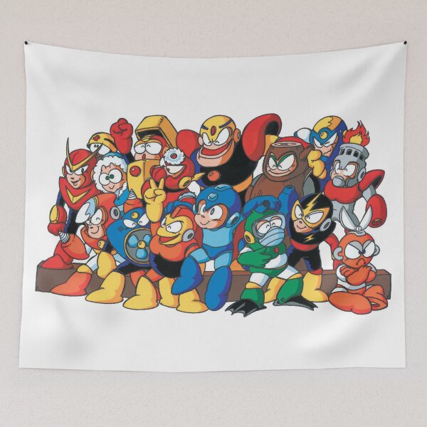Item preview, Mega Man - Robot Masters designed and sold by SenorFiredude.