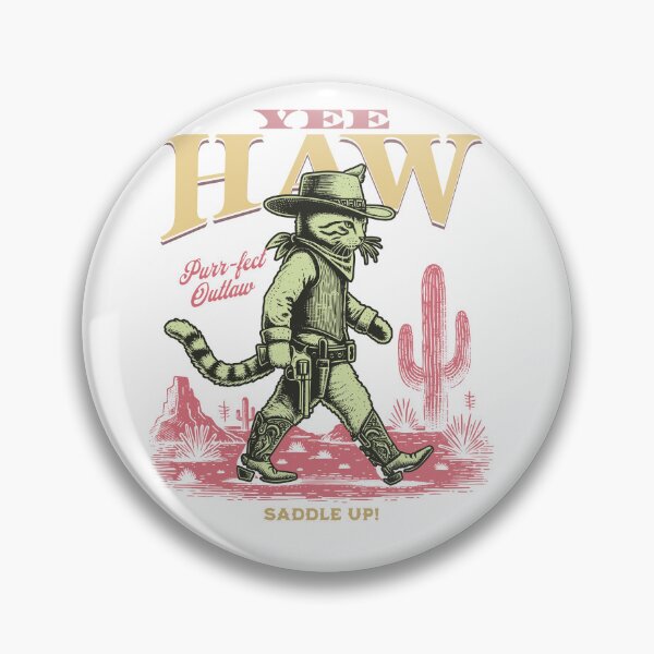 Item preview, Cowboy cat with attitude! designed and sold by PrettyPinkSkies.