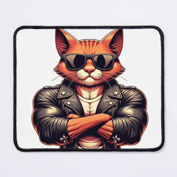 Item preview, Orange Badass Cat designed and sold by derickorense.