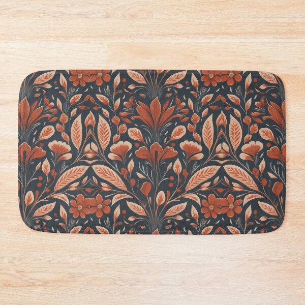 Item preview, Different Red Leaves with Navy Blue  designed and sold by KajalGulgulia.