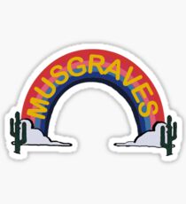 Kacey Musgraves Rainbow Logo Sticker