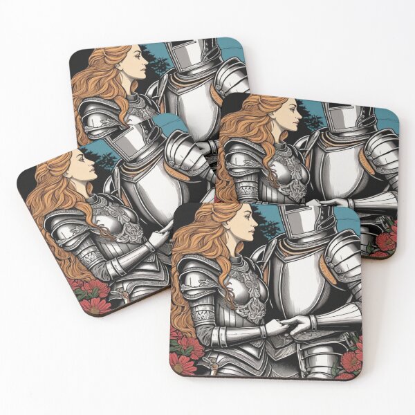 Item preview, A Knight and a Lady in the Moonlight designed and sold by KilianSzmid.