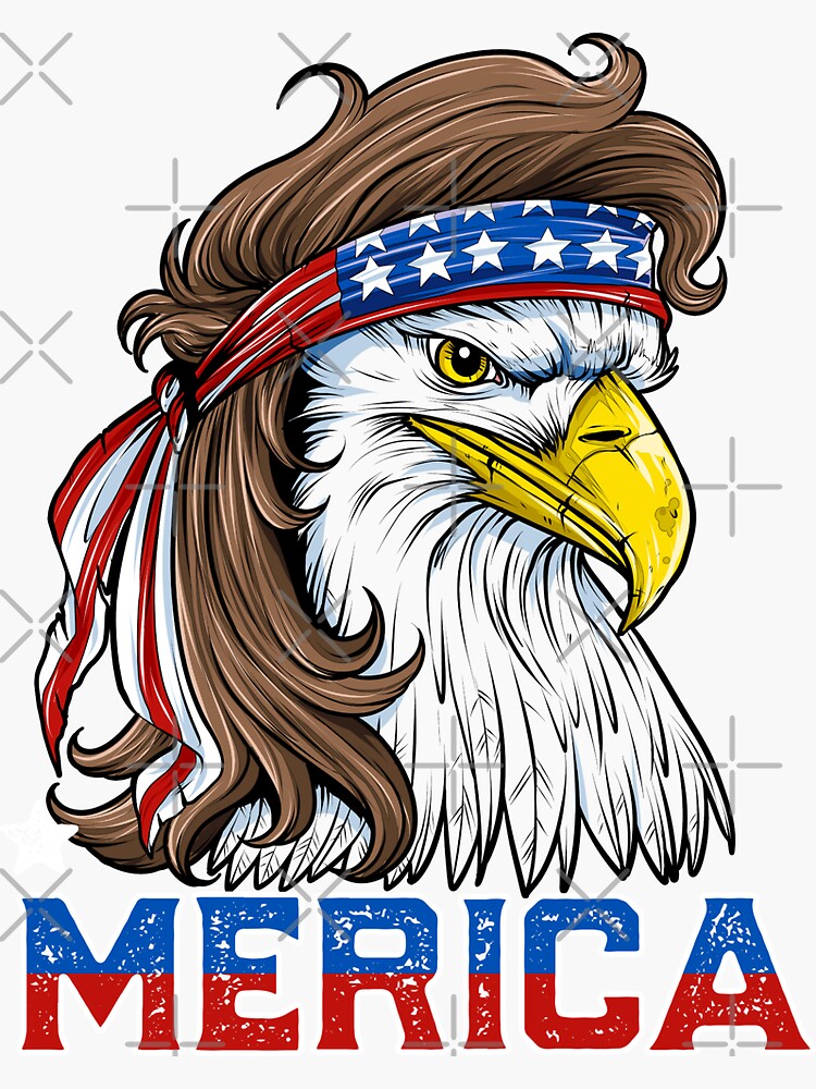 Baseball Mullet 4th Of July American Flag Merica Fathers Day Kids