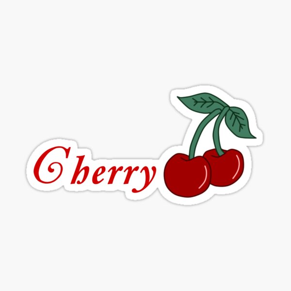 Cherry - Lana Del Rey Sticker - Sticker Graphic - Auto, Wall, Laptop, Cell, Truck Sticker for Windows, Cars, Trucks