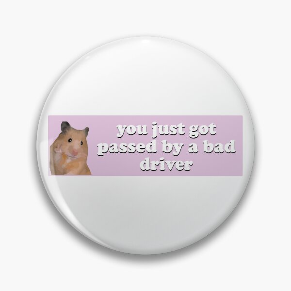Item preview, You Just Got Passed by a Bad Driver Funny Rat  Bumper designed and sold by fanky-bumper.