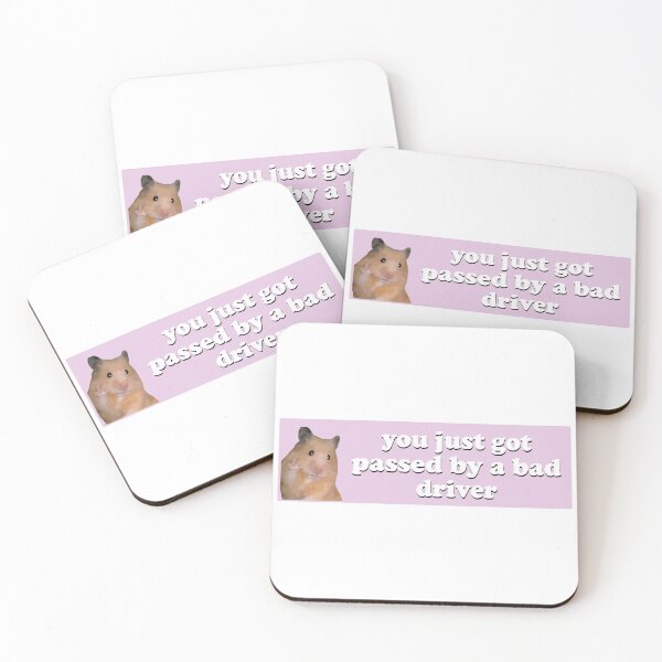 Item preview, You Just Got Passed by a Bad Driver Funny Rat  Bumper designed and sold by fanky-bumper.