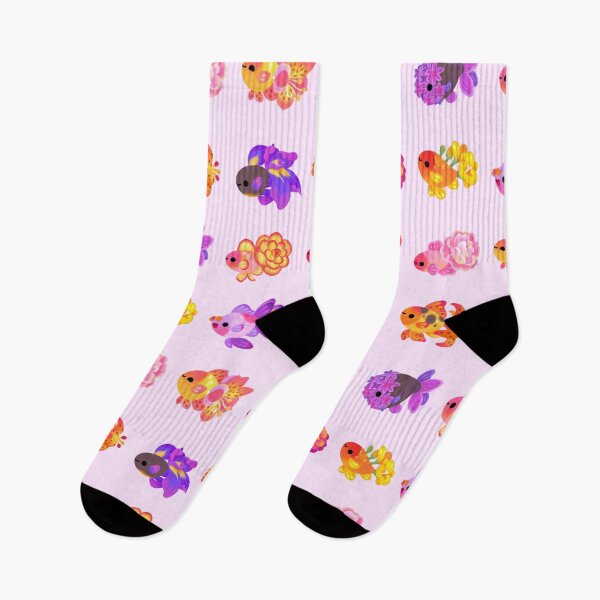 Item preview, Flower goldfish - bright designed and sold by pikaole.