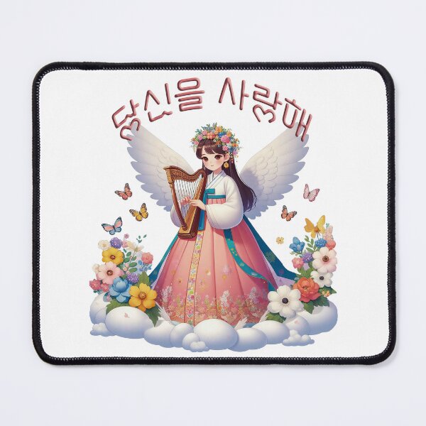 Item preview, Angel in Hanbok(사랑해) designed and sold by lovelybong.