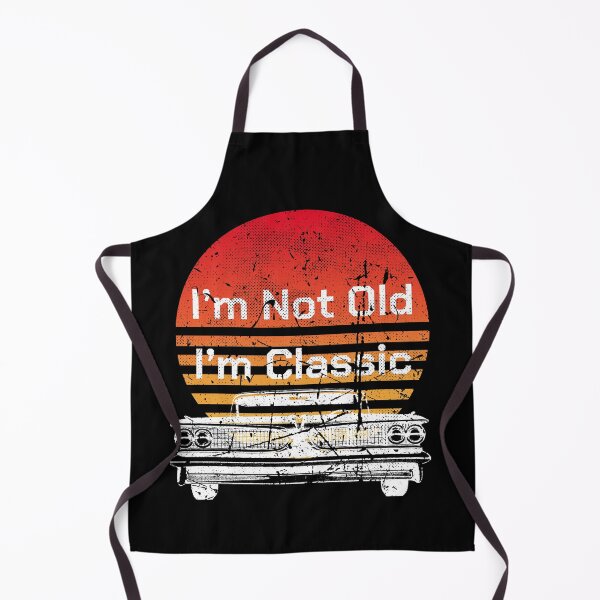 Item preview, I'm Not Old I'm Classic Vintage Retro Sunset Car Essential designed and sold by GroovyFusion.