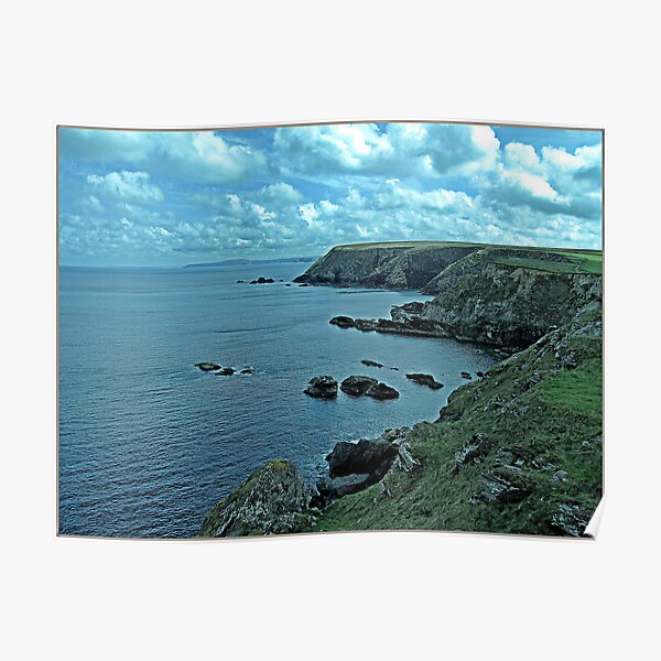 "The North Cornish Coast" Poster