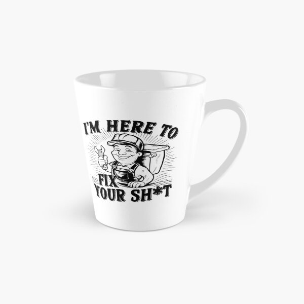 Item preview, I'm Here To Fix Your Shit Plumber Joke designed and sold by DomTeesHaven.