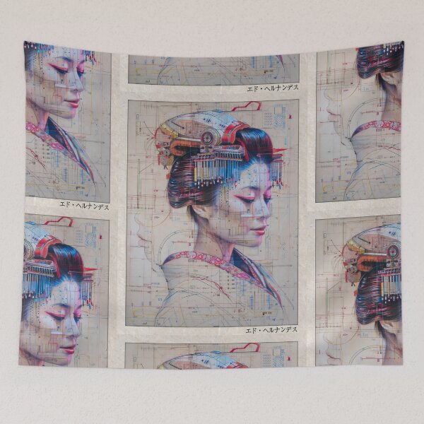 Item preview, Cyber Geisha #16 designed and sold by Scriptron.
