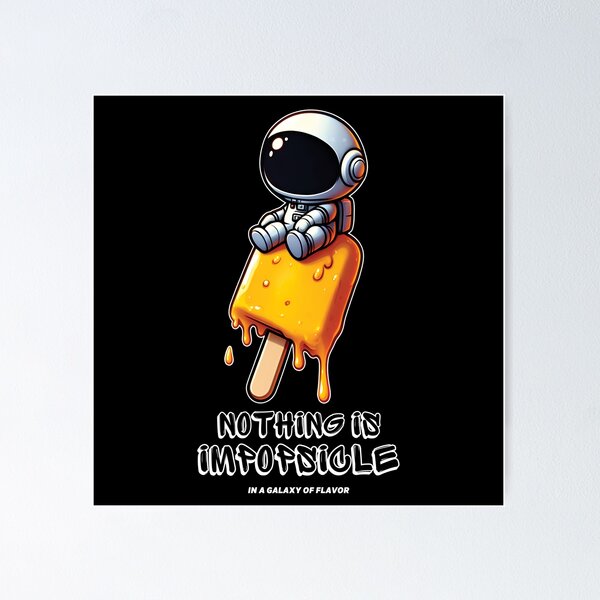 Item preview, Nothing is Impopsicle - In A Galaxy Of Flavor designed and sold by The magic  Yellow bus.