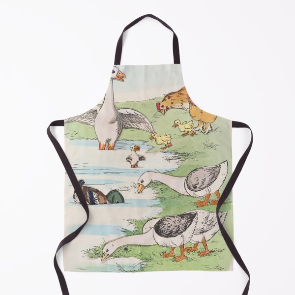 Item preview, Geese, ducks, and chickens illustration designed and sold by Lacasadellora.