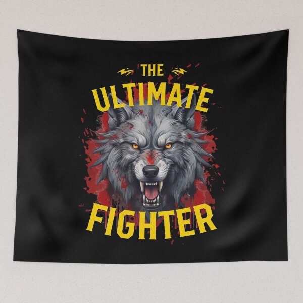 Item preview, Fighting Wolf designed and sold by pUNKnown.